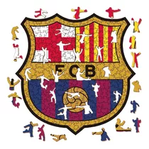 Rompecabezas De Madera Barcelona 300 Piezas Barca Futbol