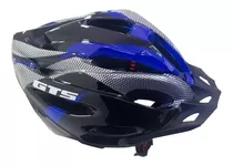 Capacete Ciclista Bike Ciclismo Adulto Tamanho Regulável Cor Azul Tamanho G-56 Ao 62cm