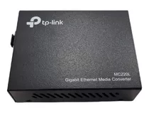 Tp-link Mc220l Conversor Rj45 Mídia -fibra Ótica Gigabit Sfp