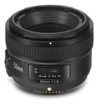 Lente Yongnuo 50mm F1.8 Yn50mm Montura F Para Nikon Autofoco Fullframe Standard Prime Lens