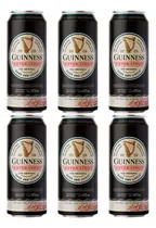 Cerveza Guinness Extra Stout  473ml X6 Regalo Ayres Cuyanos