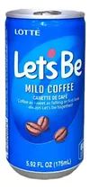 Bebida Coreana Café Lata De 175ml Lotte Let's Be Mild 1pz