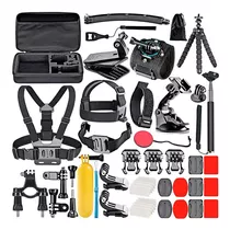 Accesorios Camara Kit 50 En 1 Universal Gopro 7 8 9 10 11