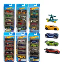 Hot Wheels Kit Ou Pack De 5 Carrinhos 1:64 Sortidos - Mattel