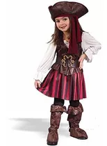 Bebe Niña - Disfraz De Pirata De Alta Mar Para Niños Pequeño