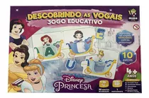 Jogo Educativo Descobrindo Vogais Princesas Disney Mimo Play