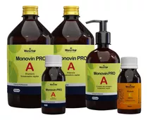 Kit Monovin Pro A Original Crescimento Capilar Acelerado (4 Itens) Autorizado Anvisa + Brinde