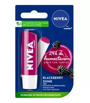 Bálsamo Labial Nivea Blackberry  24h De Humectación 4.8gr 