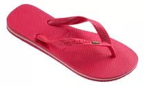 Ojota Havaianas Unisex Brasil Rosa Lisa