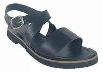 Sandalias Bajas Tiras Cruzadas De Mujer Talle 41 42 43 Y 44 