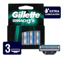 Gillette Mach 3 Repuesto 3x2 Tres Hojas