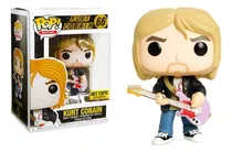 Boneco Funko Pop Rock And Roll Nirvana Kurt Cobain 66