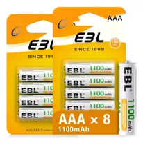 Ebl Bateras Aaa Recargables 1100mah Ni -mh Triple A Bateras,