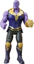 Boneco Thanos Vingadoes Guerra Infinita 17cm Articulado 2019