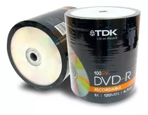 Dvd-r Virgen Tdk Estampados X100 Unid. Envios A Todo El Pais