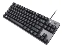 Teclado Mecánico De Aluminio Con Cable K835 Tkl Logitech G Idioma Español Latinoamérica