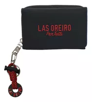 Billetera Fichero Mini Mujer Las Oreiro Tarjetero C/ Llavero