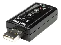 Placa De Sonido Usb 7.1 C/ Control Pc Y Notebook Todomicro