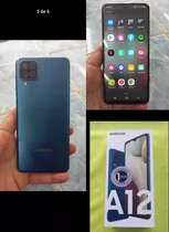 Celular Samsung A12 4/64 Azul