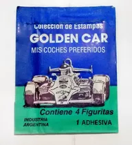 Figuritas  Golden Car  10 Sobres Cerrados Toycrom Decada 80