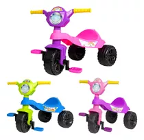 Motoca Velotrol 3 Rodas Infantil Menino Menina Com Pedal