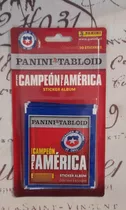 .- Blister Sellado Futbol Chile Campeon Panini Con 6 Sobres