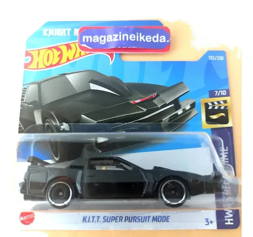 Carro Hot Wheels K I T T Super Pursuit Mode Hcv Preto C MercadoLivre