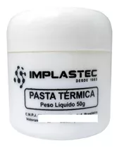 Pasta Térmica  Cpu Processador Consoles Implastec Pote 50g 