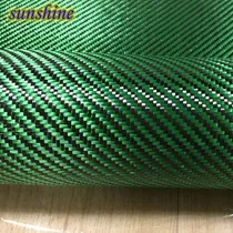 Espesor Verde Fibra 190gsm 0.7 Ft Carbono Paño 3k Tela