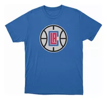 Remera Basket Nba Los Angeles Clippers Azul Logo Alternativo