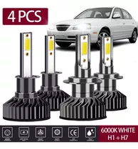 Kit De Focos Led 12000lm H1 H7 H11 9005 9006 H4 Para Hyundai