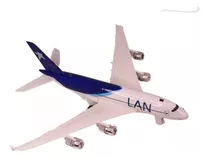 Miniatura Aviao Lan Metal Boeing Airbus 18 X20 Cm