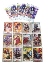 Kit 200 Cartinhas Naruto =50pctes Cards Barato Bater Bafo