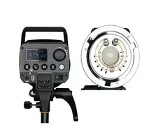 Flash De Estudio Godox Ms300 300w Portatil Canon Sony Nikon