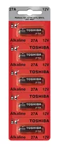 Pila Batería Toshiba Pack X 5 Und 27a 12v Alcalina 