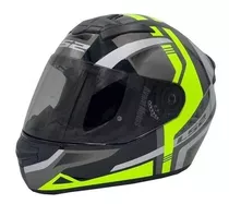 Casco Para Motos Ls2 352 Locus Hi-vis Yellow Green