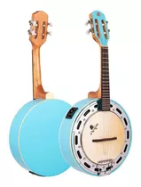 Banjo Azul Mod Baj 143 Bleq Captação A 20 Elétrico Ativo 