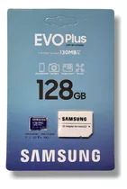 Cartão Memória Samsung Evo Plus (128gb) Micro Sdxc + Adaptad