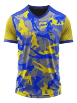 Camiseta Boca Talle Grande  Entrenamiento Especial Futbol