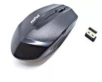 Mouse Óptico Feasso Sem Fio Cor Preto