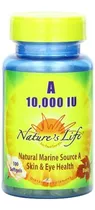 La Vida De La Naturaleza, Vitamina A 10,000 iu Softgels, 100