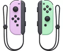 Joy Con Controllers Pastel L Purple R Green Nintendo Switch Color Violeta