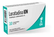 Loratadina Ion® 10 Mg X 10 Comprimidos