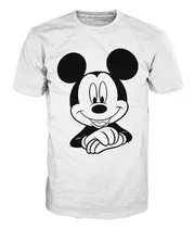 Remeras Mickey Hombre  Mujer Niño