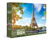 Puzzle Game Office 1000 Peças Torre Eiffel Paris França