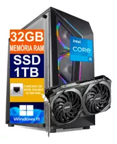 Pc Gamer Cpu I5 12600kf, 32gb Ddr4, Ssd 1tb, Rtx 4060 8gb