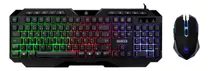 Kit Gamer Teclado E Mouse Mancer Krinus, Rgb, Mouse 3600dpi Cor Do Mouse Rgb Cor Do Teclado Rgb