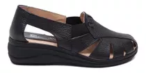 Franciscanas Sandalias Mujer Zapatos Cuero Calados Livianos