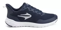 Zapatillas Topper Strong Pace Iii Color Azul Moro/gris Micro - Adulto 44 Ar