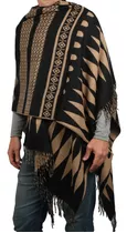 Ruana Poncho Mantón Hombre Étnico Guarda Pampa